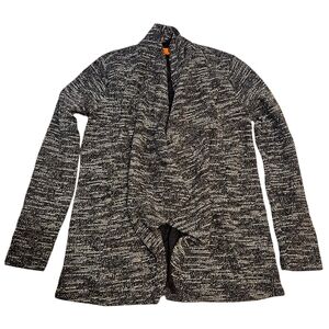 Joe Fresh Black and White Open Front Cardigan